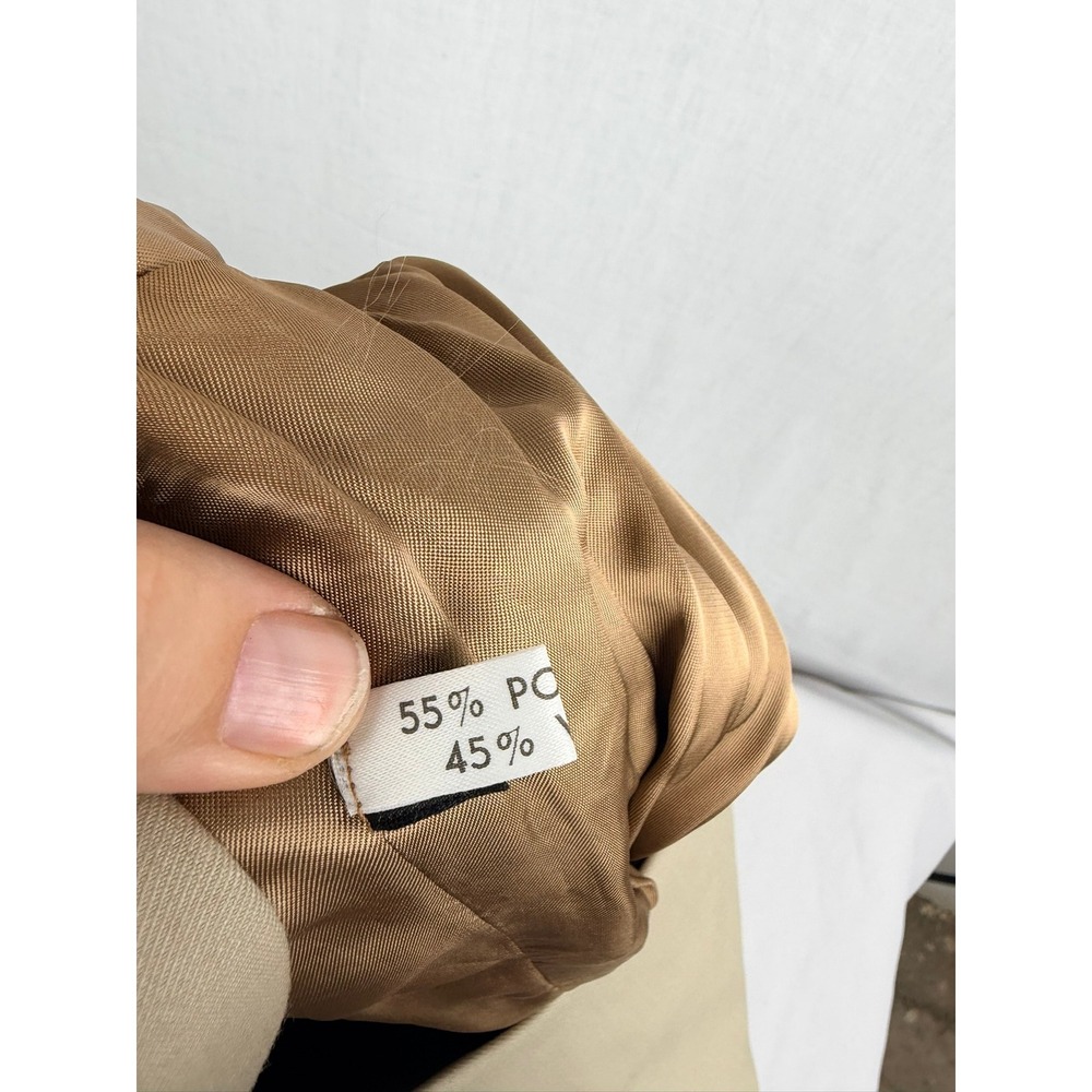 Frederick‎ Theak Mens Tan Formal Waistcoat Vest Made in England Gold Buttons XXL - Picture 13 of 15